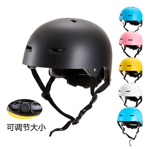 Casque de vélo réglable pour adultes, couleur unie avec aérations, protection pour le cyclisme, casque de sport unisexe pour l'extérieur - Product Image 3
