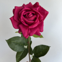 M721 Roses artificielles en soie, nouveau Design, toucher réel, centre de table en Latex, fleurs pour mariage, Offre Spéciale