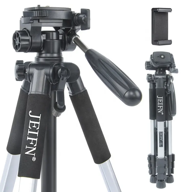 Q111 Travel Digital Camera Tripod Professional Lightweight Aluminum for Cell Phone DSLR SLR Canon Nikon Sony Olympus DV