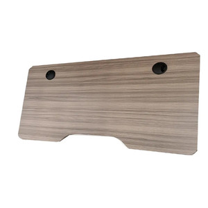 Gỗ Tabletop cho có thể điều chỉnh thường vụ bàn ván dăm/Chip <span class=keywords><strong>Board</strong></span> đồ nội thất văn phòng Walnut bảng Top - Product Image 3