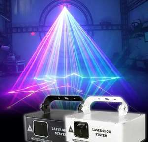 Nouvel Effet d'Éclairage de Scène Laser Rgb, Ligne de Faisceau Laser, <span class=keywords><strong>DJ</strong></span>, Discothèque, Fête Dansante, <span class=keywords><strong>Mariage</strong></span>, Vacances, Bar, Club, Lumières DMX, Lumières Laser LED <span class=keywords><strong>DJ</strong></span>, Lumières Disco - Product Image 1