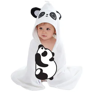 MICHLEY Summer Beach Badet uch Panda Form Komfort Hautpflege Bambus faser 0-3 Jahre alte Kinder tücher