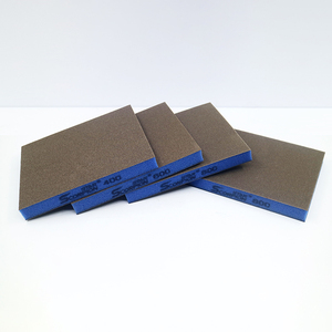 Tamponi Abrasivi Flessibili <span class=keywords><strong>a</strong></span> Doppia Faccia in Spugna Morbida per <span class=keywords><strong>Lucidatura</strong></span> di Metallo, Legno e <span class=keywords><strong>Mobili</strong></span>, Tamponi per Levigatura <span class=keywords><strong>a</strong></span> Secco e Umido - Product Image 4