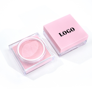Wholesale 15g Waterproof Oil Control <strong>SPF</strong> Transparent Loose Setting <strong>Powder</strong> Makeup Private Label Velvet Pink Blur Setting <strong>Powder</strong> - Product Image 1