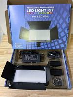 Panneau lumineux LED PRO 600 LED, éclairage d'appoint pour photographie, éclairage annulaire doux LED pour diffusion en direct
