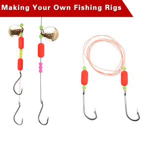 10 pièces <span class=keywords><strong>flotteur</strong></span> de pêche en mousse bouées de pêche à la mouche Pompano Rig flotteurs Bobbers pour <span class=keywords><strong>truite</strong></span> poisson-chat doré accessoires de pêche - Product Image 6