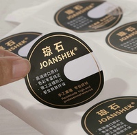 Autocollants ronds personnalisés de haute qualité, écologiques, découpés à la forme, autocollants, imprimés numériquement, étiquettes en vinyle imperméables.