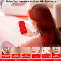 Appareil de luminothérapie rouge portable BioMol Compact pour les soins de la peau, les soins de beauté, l'utilisation à domicile, les voyages et le bien-être personnel