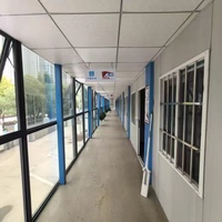 Maison préfabriquée mobile en conteneur, modulaire, démontable, extensible, bureau, stockage, magasin, construction rapide, assemblage facile