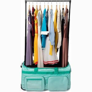 Muestra Gratuita: Bolsa de Transporte con Ruedas para Disfraces de Ballet y Danza, con Barra para Colgar Ropa, para Trajes de Bailarines - Product Image 5