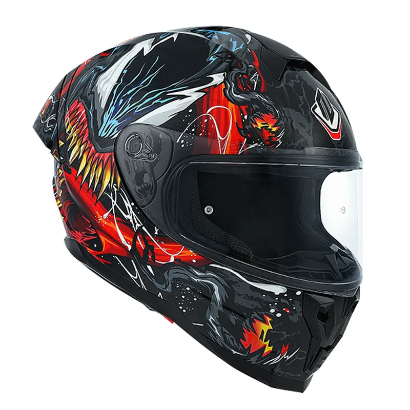 Đôi Visor thể thao động cơ chu kỳ Racing casco Moto Motocross xe máy đầy đủ mặt xe máy Mũ bảo hiểm