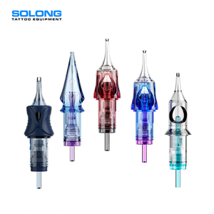 Cartucho <span class=keywords><strong>de</strong></span> Agujas <span class=keywords><strong>para</strong></span> Tatuaje Azul Oscuro, Multi Taper, Esterilizadas y Desechables, Compatibles con la Mayoría <span class=keywords><strong>de</strong></span> las Máquinas <span class=keywords><strong>de</strong></span> Tatuaje Inalámbricas - Product Image 3