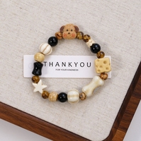 Source d'approvisionnement de bracelet en céramique Jingdezhen: bijoux de dessins animés frais et mignons pour un bel été