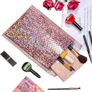 Fabricante <span class=keywords><strong>Precio</strong></span> bajo Pink Glitter Bubble Poly Mailing Express Polymailer para ropa Envío compostable Bolsas <span class=keywords><strong>de</strong></span> correo <span class=keywords><strong>de</strong></span> mensajería - Product Image 2