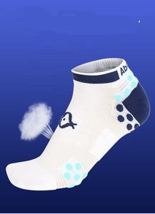 Courir coupe basse Compression accélérer récupération coureur sport confortable coloré cheville athlétique <span class=keywords><strong>cyclisme</strong></span> chaussettes hommes - Product Image 4