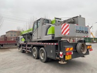 Grue sur camion Zoomlion ZTC250H d'occasion de qualité supérieure, 25 tonnes, modèle 2021, moteur Weichai, performances stables, pièces hydrauliques durables pour