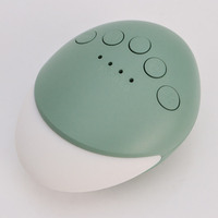 Speaker Mini Glow Bug 2026 dengan Lampu Malam, Mesin Suara Putih Portabel, Kotak Audio untuk Dekorasi Samping Tempat Tidur, Hadiah Perjalanan