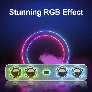 Soundbar màu xanh răng chất lượng cao nhà không dây BT âm thanh di động loa thanh - Product Image 4