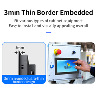 8 10.1 10.4 11.6 12 13.315.6 15 17 17.3 19 18.5 21.5 23.8 27 32 Inci Layar Sentuh Industri Monitor Panel Terpasang