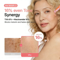 Sérum à la niacinamide et au rétinol personnalisé avec logo, réduit les taches brunes, capsules de rétinol, blanchissant TXA 6, niacinamide 10, rétinol