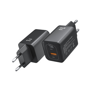 New GaN European standard 45W compact fast charger compatible with iPhone and Samsung chargers. 45W European standard AC - Product Image 1