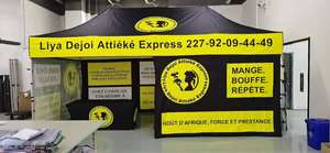 Tenda Pameran Luar Ruangan Anti Air Berbahan Aluminium dan Poliester Oxford 300D Ukuran 3x3 10x10 untuk Olahraga dan Periklanan - Product Image 2