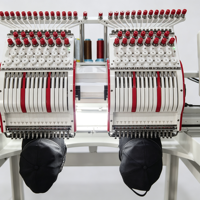 Machine à broder informatisée avec logiciel avancé pour la création de motifs sur tissu
