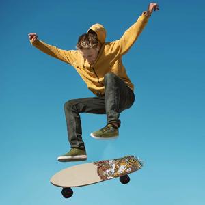 Planche de skateboard longue en érable <span class=keywords><strong>vierge</strong></span> de style old school en gros - Product Image 6