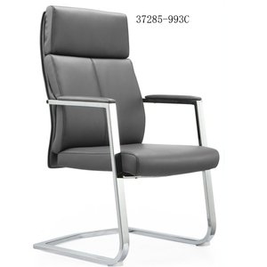 chaise de bureau en cuir moderne et confortable 37285-993C - Product Image 1