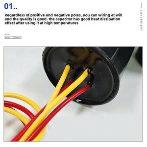 CBB60 completamente automatico condensatore lavatrice <span class=keywords><strong>12</strong></span> + 6 condizionatore aria condensatore ventilatore del motore combinato con altri condensatori - Product Image 3
