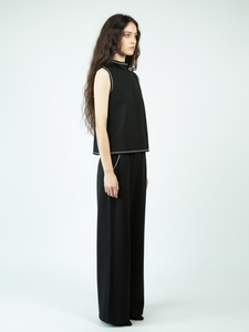 เสื้อถักไหมพรมสีพื้นลำลองสำหรับผู้หญิง ผ้าเรยอน ไนลอน สแปนเด็กซ์ - Product Image 2