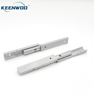 Tùy chỉnh chiều dài 100mm Dài Hợp Kim Nhôm bóng trượt đường sắt thiết kế hiện đại ngăn kéo trượt - Product Image 5