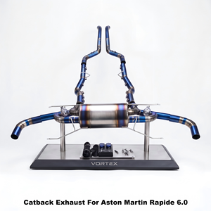 ท่อไอเสียไทเทเนียม Vortex Performance สำหรับ Aston Martin Rapide 6.0 วาล์วสุญญากาศ Catback Tuning Muffler Parts - Product Image 1