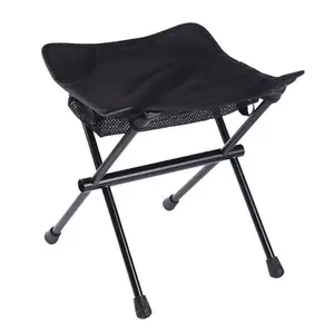 Mini cadeira dobrável Leve e Compacto Camping Churrasco Pesca Sketching Stool Portátil Maza 7075 Liga de Alumínio Exterior