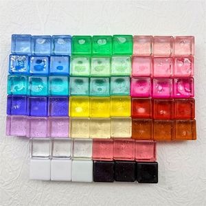 18mm <b>Acrylic</b> <b>Blocks</b> DIY Luminous Squares for Resin Art Decor, Perfect for Halloween Gift - Product Image 2