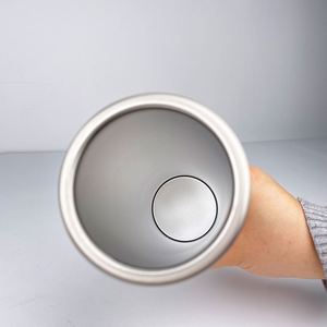 Gobelet de voyage isotherme sous vide à double paroi de 20 oz en acier inoxydable, style globe à neige, pour adultes, avec couvercles - Product Image 3