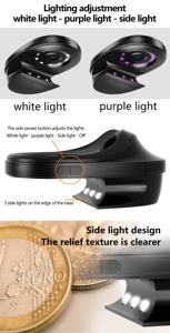 Cámara portátil de alta definición con proyección en tiempo real para mantenimiento y autenticación-Disco digital Lupa 100X - Product Image 3