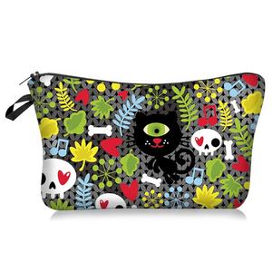 Sacchetto cosmetico del ragno della zucca dolcetto o scherzetto sacchetto di immagazzinaggio della caramella sacchetti di trucco del rossetto della ragazza regalo sveglio della cassa cosmetica della festa di Halloween - Product Image 5