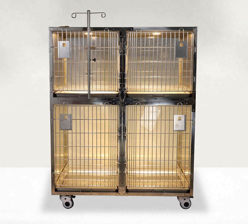 Combined Stainless Steel Display Animals Cage