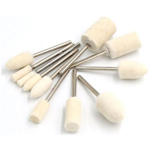 Lot de 100 têtes de polissage en feutre de laine pour le marbre, le métal et le <span class=keywords><strong>verre</strong></span> - Product Image 5