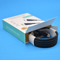 Kabel USB C ke USB C Berkualitas Tinggi, Kabel Pengisian Cepat dan Data Tipe C 60W untuk iPhone 16 Series, iPad Mini 6, dan Lainnya