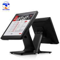 Moniteur POS 15 pouces TC-TOUCH-1508A, écran secondaire pour système de caisse de restaurant et commerce de détail, ordinateur industriel