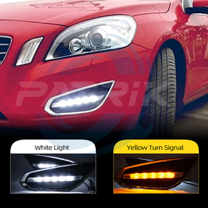 ไฟวิ่งกลางวันแบบ LED สีขาว สำหรับรถยนต์ <span class=keywords><strong>Volvo</strong></span> XC60 XC90 ปี 2009 2010 2012 2013 ไฟตัดหมอกกลางวันแบบ <span class=keywords><strong>DRL</strong></span> - Product Image 5