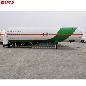 Listo para nave bajo precio 52.6cbm GNL gas natural Licuado GNL <span class=keywords><strong>remolque</strong></span> GNL tanque de <span class=keywords><strong>remolque</strong></span> para la venta - Product Image 1
