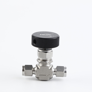 HNV Stainless Steel Male Thread Needle Valve/ Integral <b>Bonnet</b> Double Ferrules Needle Valve - Product Image 3