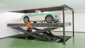 XYZLIFT- 3m 4 Ton Lift mobil hidrolik, gunting meja Platform tetap, Lift mobil untuk penggunaan rumah dan tempat parkir - Product Image 2