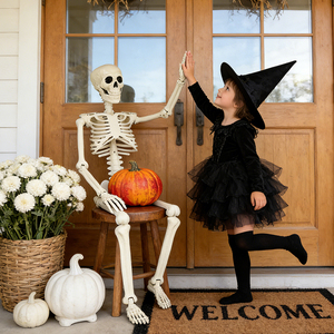 <span class=keywords><strong>Esqueleto</strong></span> Gigante Colgante <span class=keywords><strong>de</strong></span> Halloween <span class=keywords><strong>de</strong></span> 3 Metros con Luces LED, Decoración <span class=keywords><strong>de</strong></span> Jardín <span class=keywords><strong>de</strong></span> Terror para Casa Embrujada - Product Image 6