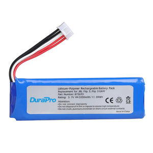 3200mAh Akku für JBL Flip <span class=keywords><strong>3</strong></span> Flip3, Flip <span class=keywords><strong>3</strong></span> Grauer Lautsprecher, GSP872693, mit Schrauben dreher - Product Image 2