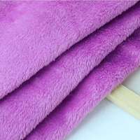 Tissu en velours corail doux et moelleux, design multicolores personnalisé, pour la tapisserie et les vêtements