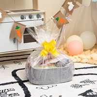 Panier de rangement en corde de coton, panier cadeau, organisateur pour jouets, articles de puériculture, chambre à coucher, organisation de la maison